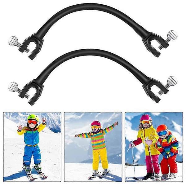2 st Skidspetskoppling Snowboardkoppling Snowboardklämma Utomhussport Snowboardhållare Koppling