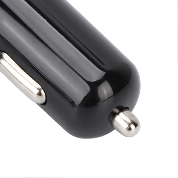 Biloplader 1 i 4 USB-udgang QC3.0 Brandhæmmende Multi-beskyttelse Plug and Play Universal 1232V Sort