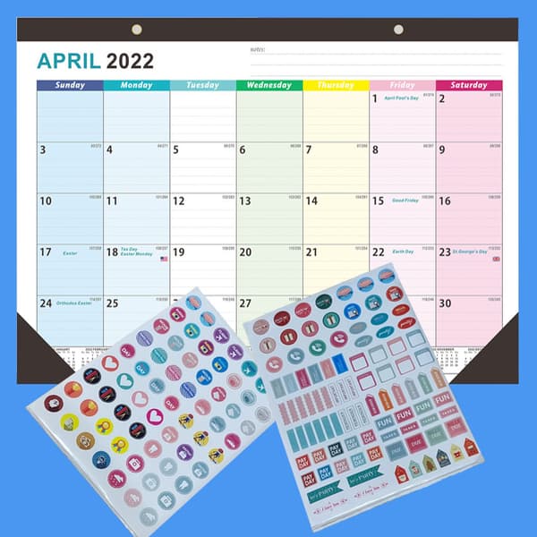Europeisk stil CV fra januar 2022 til juni 2023, veggkalender 4
