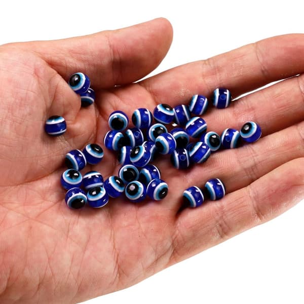 25st/ set Flugfiske Pärlor Fish Eye Carolina Rigs Skatter 6MM