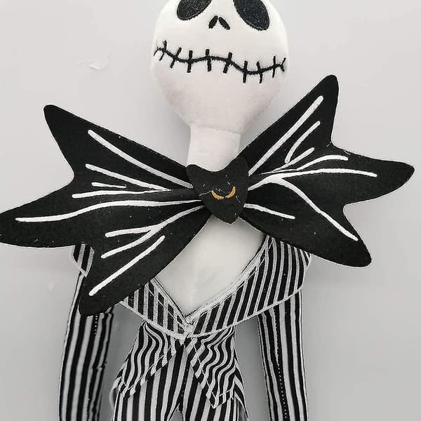 Jack Skellington Plysdukke 50 cm Originalitet Nightmare Before Christmas