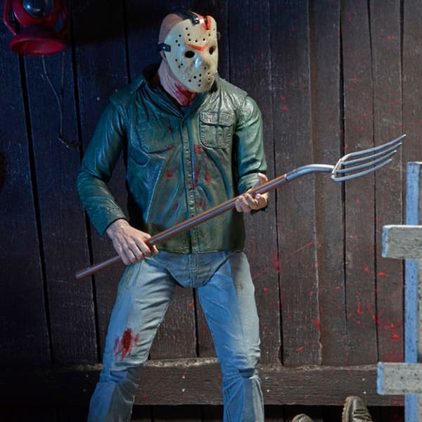 Friday The 13th Scale Ultimate Movie Jason Figure Halloween