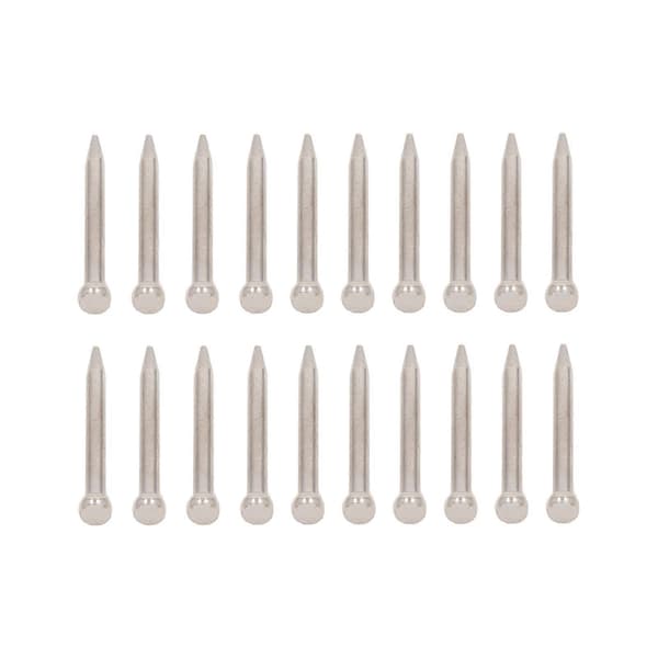 20 STK Center Punch Udskiftningsbits Legeret Stål Hulstansehoveder Boreudstyr 4 mm Diameter