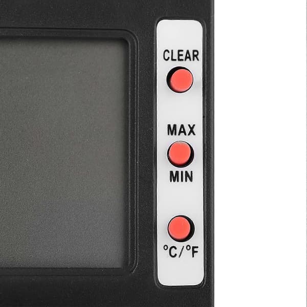 Bærbart digitalt LCD-termometer hygrometer 0~50 10%RH~99%RH