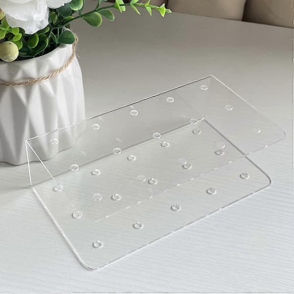 Slikkepindsdisplayholder, slikpindsdisplaystativ, kagedisplaytårn, festslikkepindsstativ, kagefod, klart displaystativ