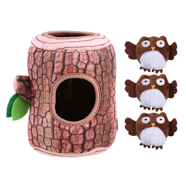 Spoof og Interactive Toys Squeak Plysch Slitstark stoppad tuggleksak för små hundar D