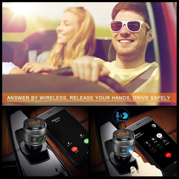 Bluetooth trådløs bil USB radioadapter &amp