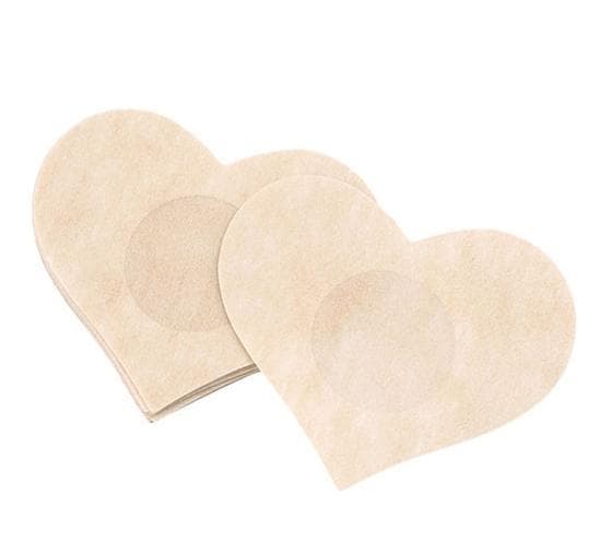 Självhäftande Eleganta Nipple Covers 5 Par Hjärta