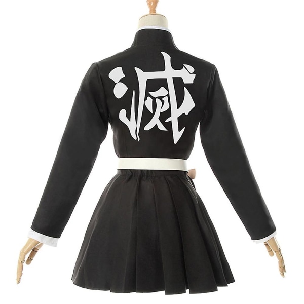 Vuxna barn Demon Slayer Kimetsu No Yaiba Anime Kimono Kanroji Mitsuri Cosplay Kostym Halloween Kläder XL Kimetsu Suit