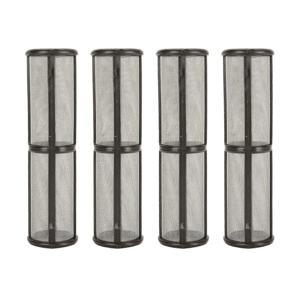 4 STK Malingssprøytefilter Universell Effektiv Pumpemanifoldfilter for de fleste malingssprøyteverktøy 390PC 11,5x3cm