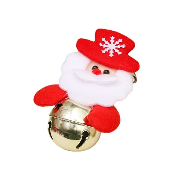 Julgranshänge Santa Claus bell hänge A 3Pcs