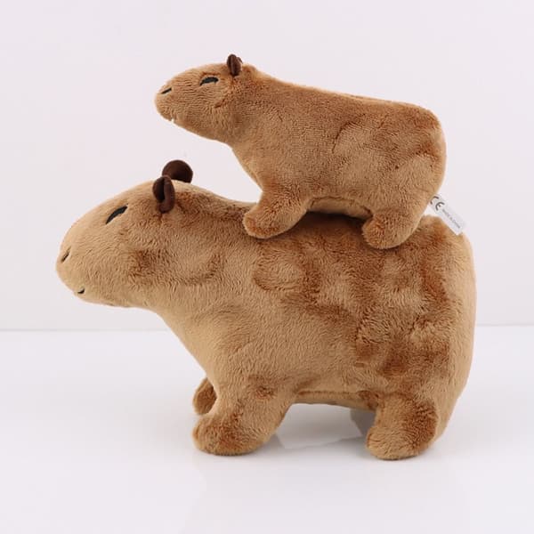 Capybara Plysj Capibara Anime Fluffy Toy 18CM 18cm