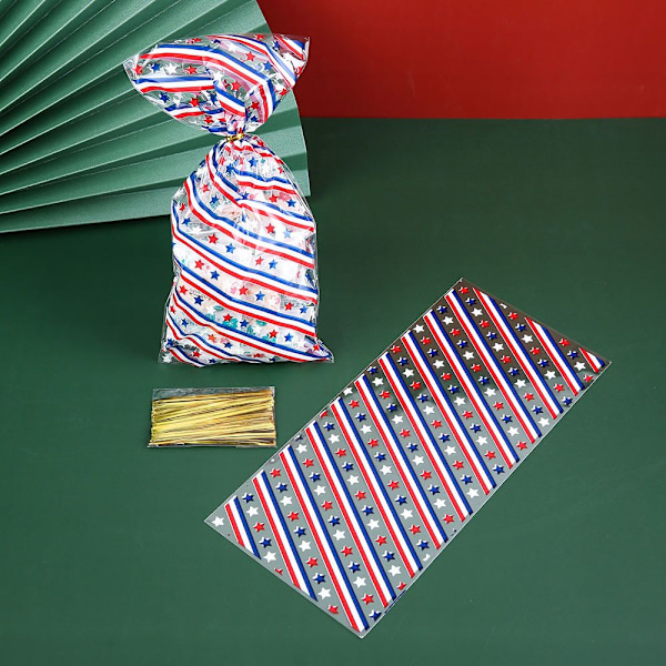 50 stk. julegodteposer Bagning Emballage STYLEA
