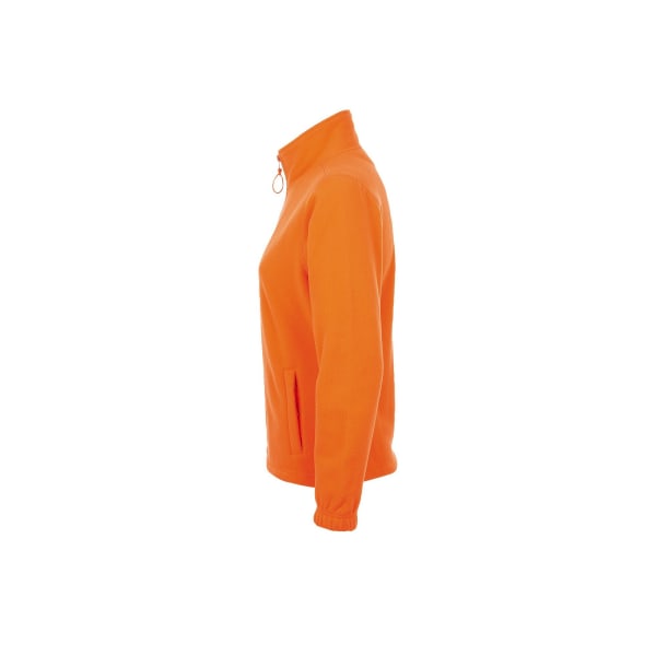 OL Naisten North Full Zip Fleece-takki Neon Orange S