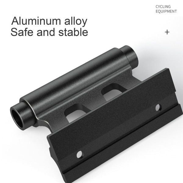 Cykelgaffelfäste Quick Release Cykelframgaffelfäste Hållbar aluminiumlegering Cykelblockgaffel fast klämma för lastbil SUV Black
