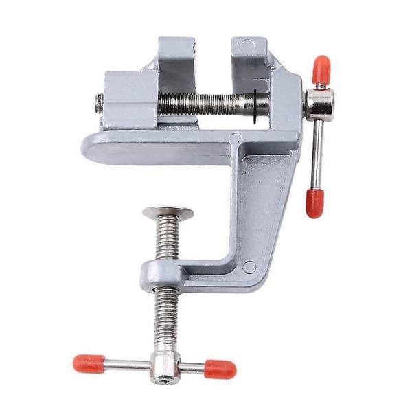 Miniatyr skrustikke i aluminium for gullsmeder, hobby, modellbygging, elektronikk