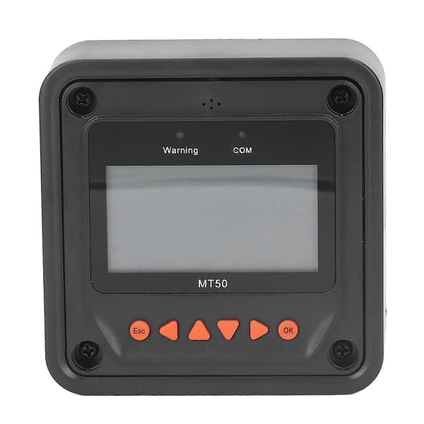 MT50 fjernmåler LCD-skærm display solcellecontroller fjernmåler til TRACER A BN Landstar Viewstar ekstern header