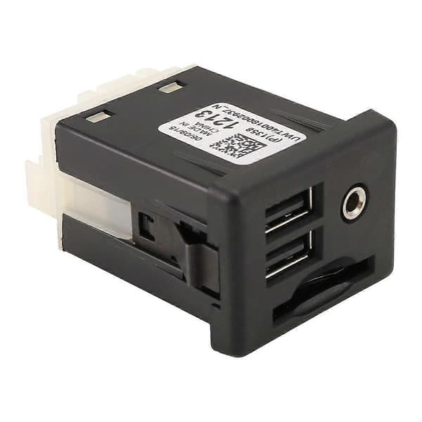 Midterkonsol Auxiliary Jack USB-interface SD-kortindgang Dobbelt USB+AUX 13581213 til XTS ATS
