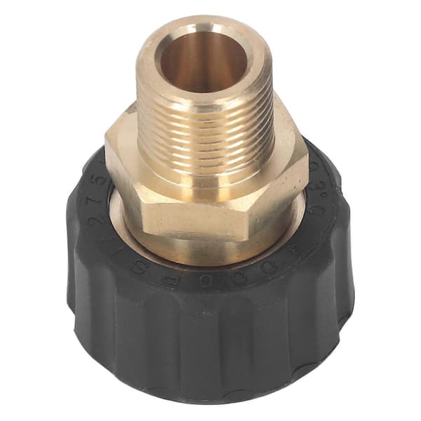 Højtryksrenser Adapter Pistol Slangeforbindelse 5000PSI Reservedele Tilbehør Han G3/8 til Hun M22 15mm
