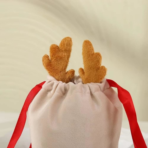10 st julgodispåsar Återanvändbara XMAS-pumpagodispåsar
