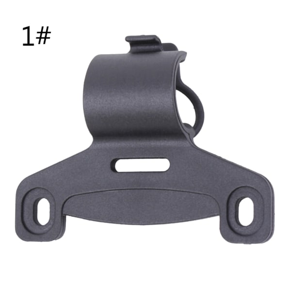 Plast Cyklar Pump Hållare Fast Clip Bracket Cykel Luftpumpar Ram för mountainbikes, landsvägscyklar, utomhuscykling 2pc