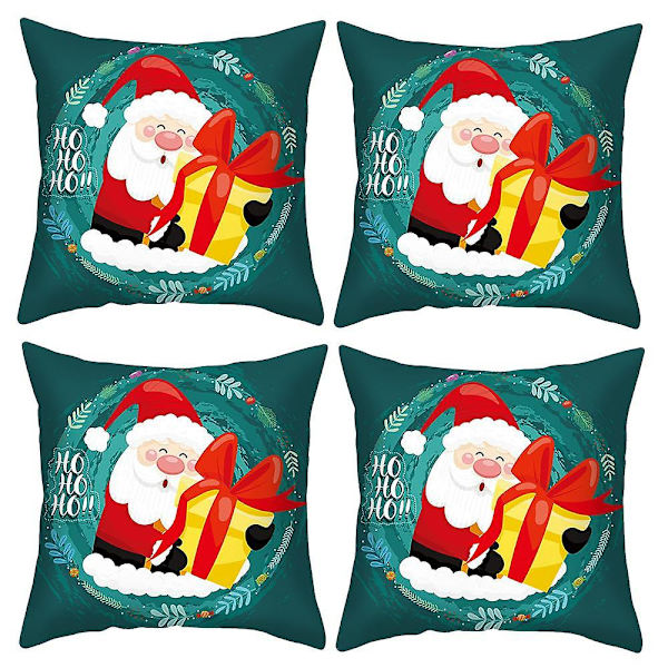 Julkuddfodral Jultomten älg Cover Juldekor