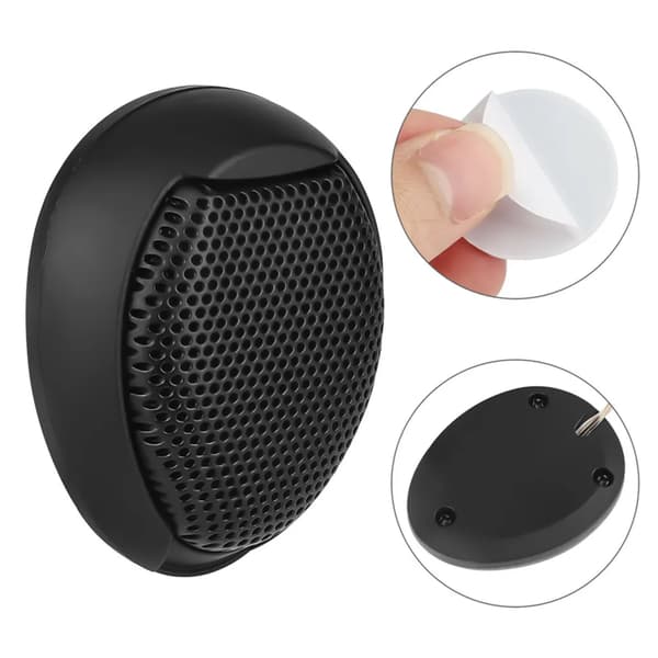 2st Bil Diskanthögtalare Subwoofer 1000W Stereo Audio Högtalare