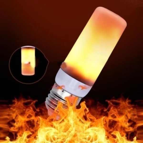 3 modeller LED Flicker Flame Lamp Bulb Fire Effect Juldekor