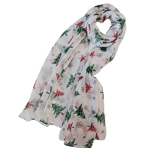 #Skjerf, juletreskjerf, 180*90cm#