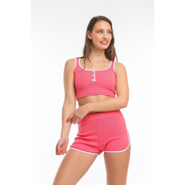 Crop top og hort sett - Högtaberg MultiColor S