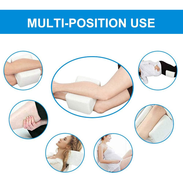 Cuscino per ginocchia per dormer, Cuscini per gambe con schiuma memory per traversinelaterali, cuscino per supporto per ginocchio NO:7