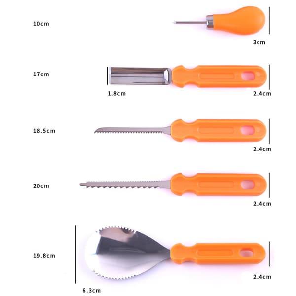 11-delat set Pumpkin Carving Kit Tools Halloween,Professional