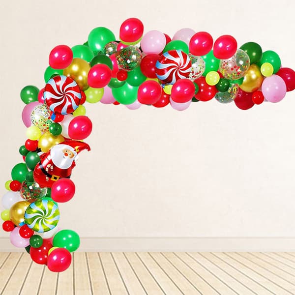Juleballon oppustelig folieballon Julemand jul T