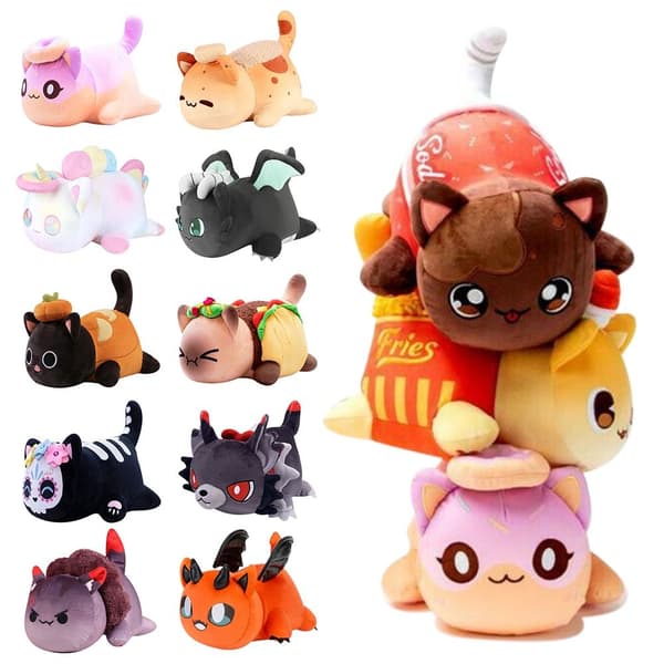 25cm Aphmau Pehmolelueläimet Pehmo Meemeow Cat Dolls STYLE 2