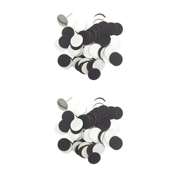 1/2/3/5 Sähköisen jalkaraspin vaihtotyynyt tehokas ja 35mm 150Grit 100 pcs 2PCS