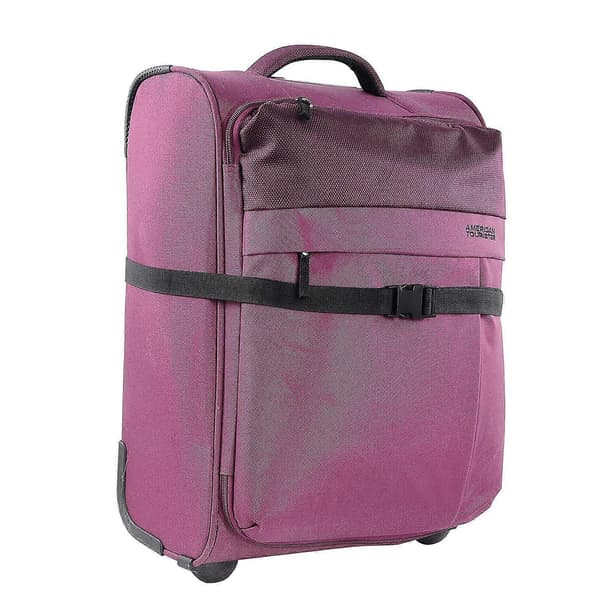 Bagageremmar, 2-pack kraftiga remmar justerbara för backpacking, camping, resväskor, med snabbspänne - 48 tum, svart