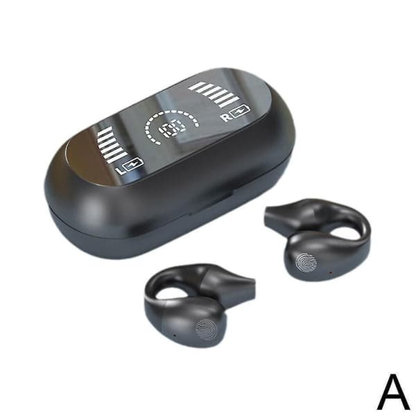 Bone Conduction Earphone Bluetooth Øreclips On Ear Ørering Trådløse høretelefoner