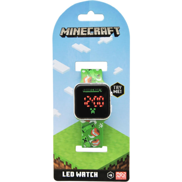 Barneklokke Minecraft digital armbåndsur klokke Minecraft 1