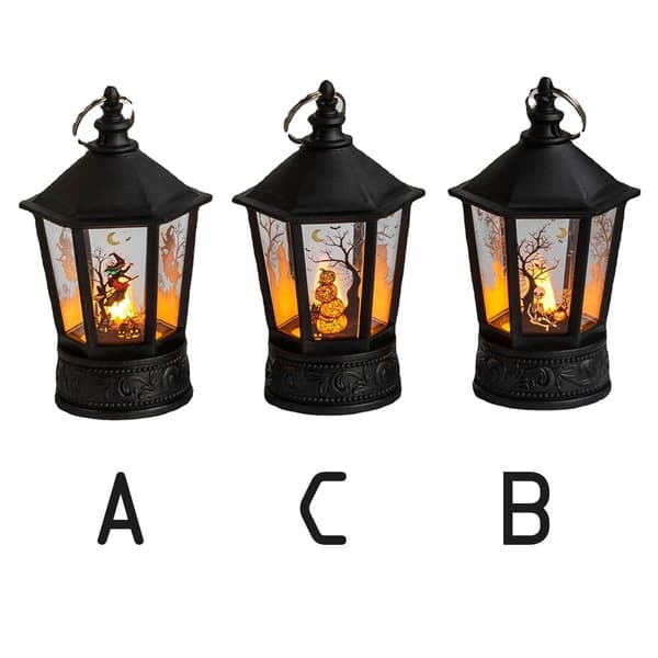 Dekorativ vindlampe Halloween-dekorationer C