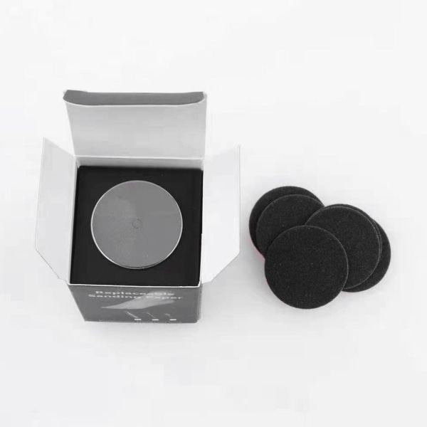 1/2/3/5 Sähköisen jalkaraspin vaihtotyynyt tehokas ja 25mm 240Grit 50 pcs 1 Pc