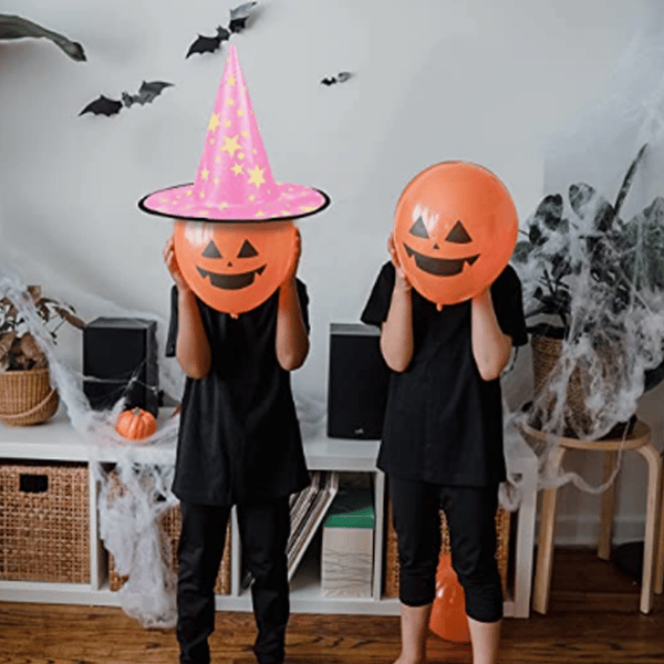 Häxhatt Halloween kostym Wicked Witch Accessoar pink