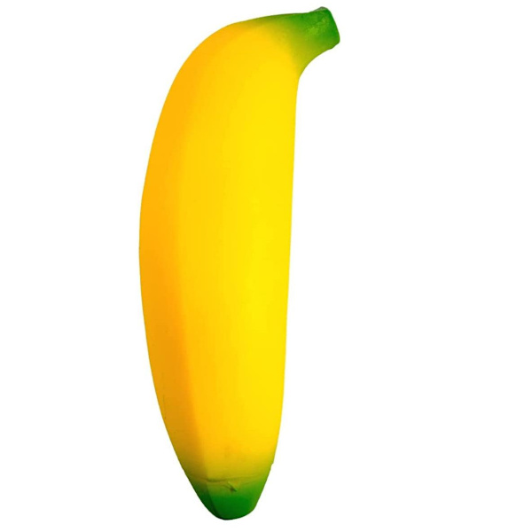 Kläm Och Formbar Squeeze Banan Fidget Stressboll Stress Skämt yellow