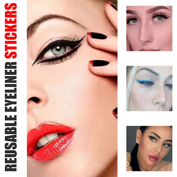 Eyeliner Sticker Dubbelt ögonlock Sticker Eye Makeup Tool