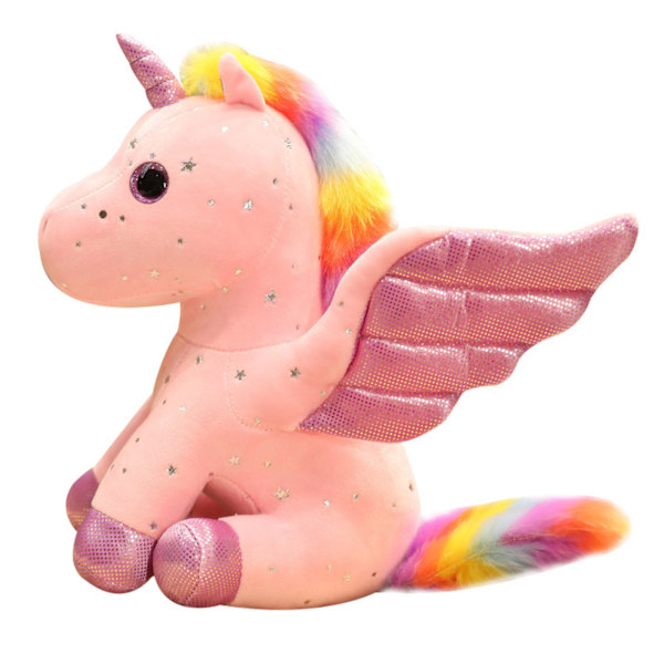 Unicorn Gosedjur Plysch Regnbåge Unicorn Plysch Enhörning,