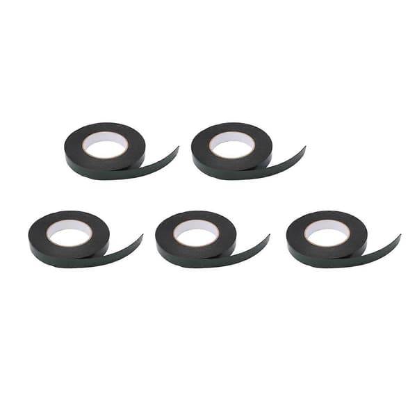 5 STK PE Skumtape Multifunksjonell Vanntett Dobbeltsidig Tape 1mm Limlag 20mm Bredde