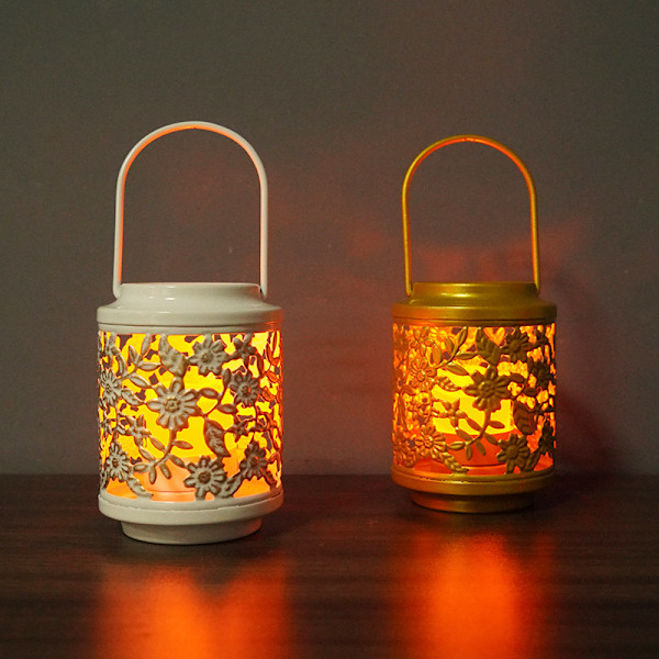 LED Halloween Dekoration Ljus Vit