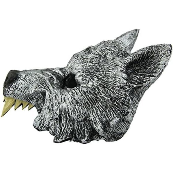 Grå vargens huvudmask för Halloween julfest
