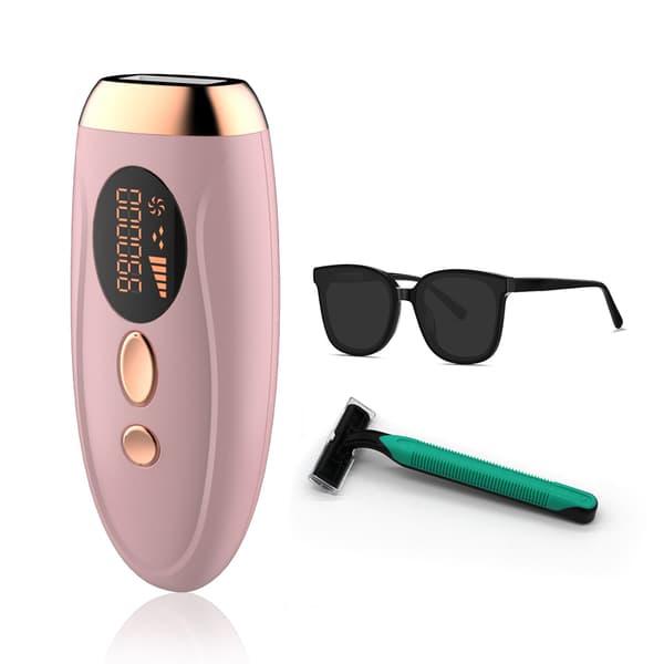 EU Plugg Epilator Hårfjerner Manuell automatisk fjerning Pink