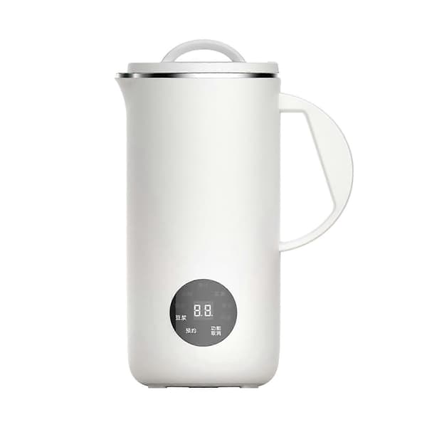 Benkeplateblender Multifunksjonell Reservasjon Oppvarming Bærbar Automatisk Blender for Hjemmekjøkken 600ml