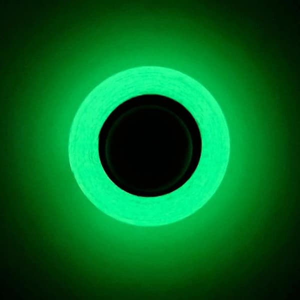 5 kpl Fluoresoiva hohtoteippi 5m x 10mm, itsekiinnittyvä teippi